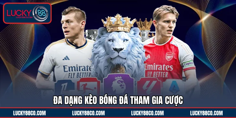 Đa dạng kèo bóng đá tham gia cược 