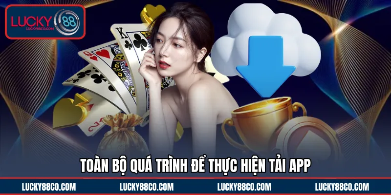 Toàn bộ quá trình để thực hiện tải app